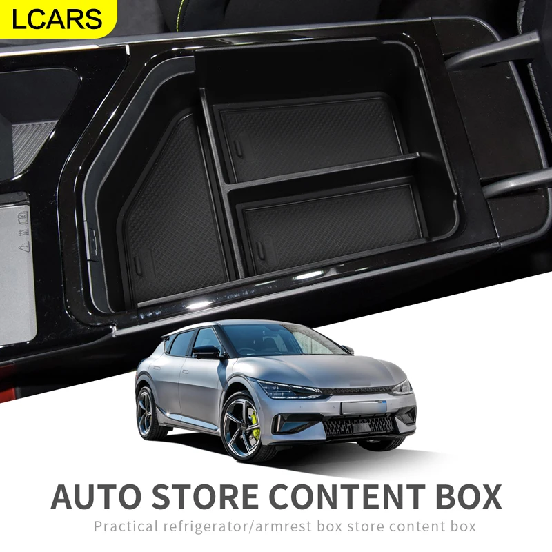 

LCARS-New armrest storage box suitable for Kia 22 EV6. Easy to install. No damage to the car.
