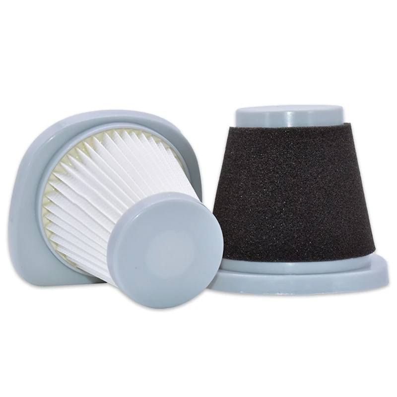 HEPA Filter & Foam Sleeve Replacement for Haier ZL601R ZL601A Hand Held Vacuum Cleaner Parts Accessories