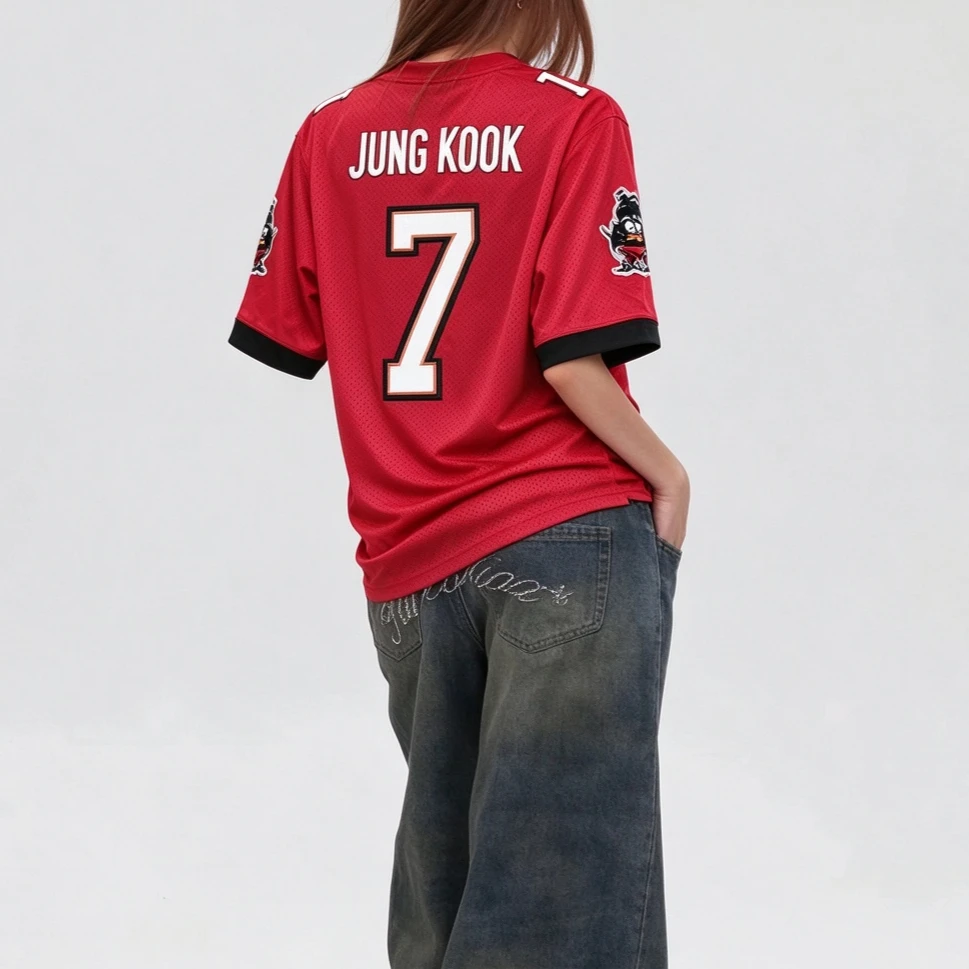 T-shirt unisexe BTS 2026, nouveau modèle, kpop, respirant, 3D, séchage rapide, haut, style célébrité Jung Kook