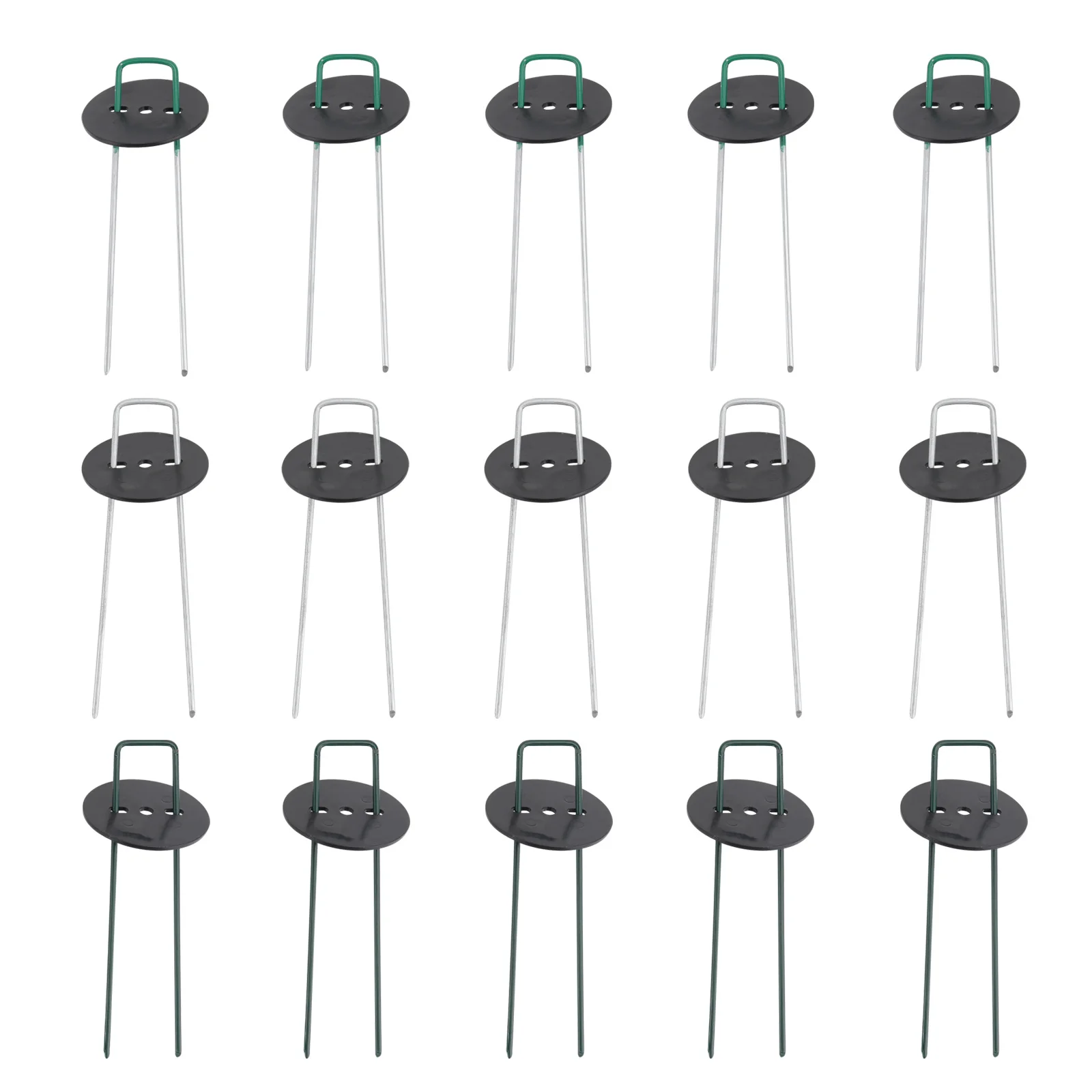 

U-Shaped Pegs For Artificial Lawn Fixing Heavy Duty Metal Stakes Garden Tent Anchors Lawn Stakes Outdoor Use