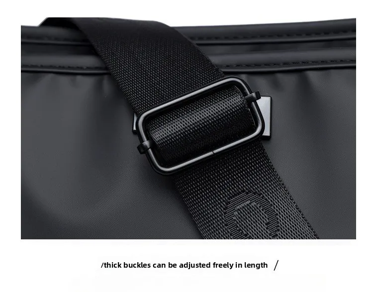 New Fashionable Men's Single-shoulder Bag, Water-resistant Large-capacity Crossbody Bag, Casual Single-shoulder Shoulder Bag