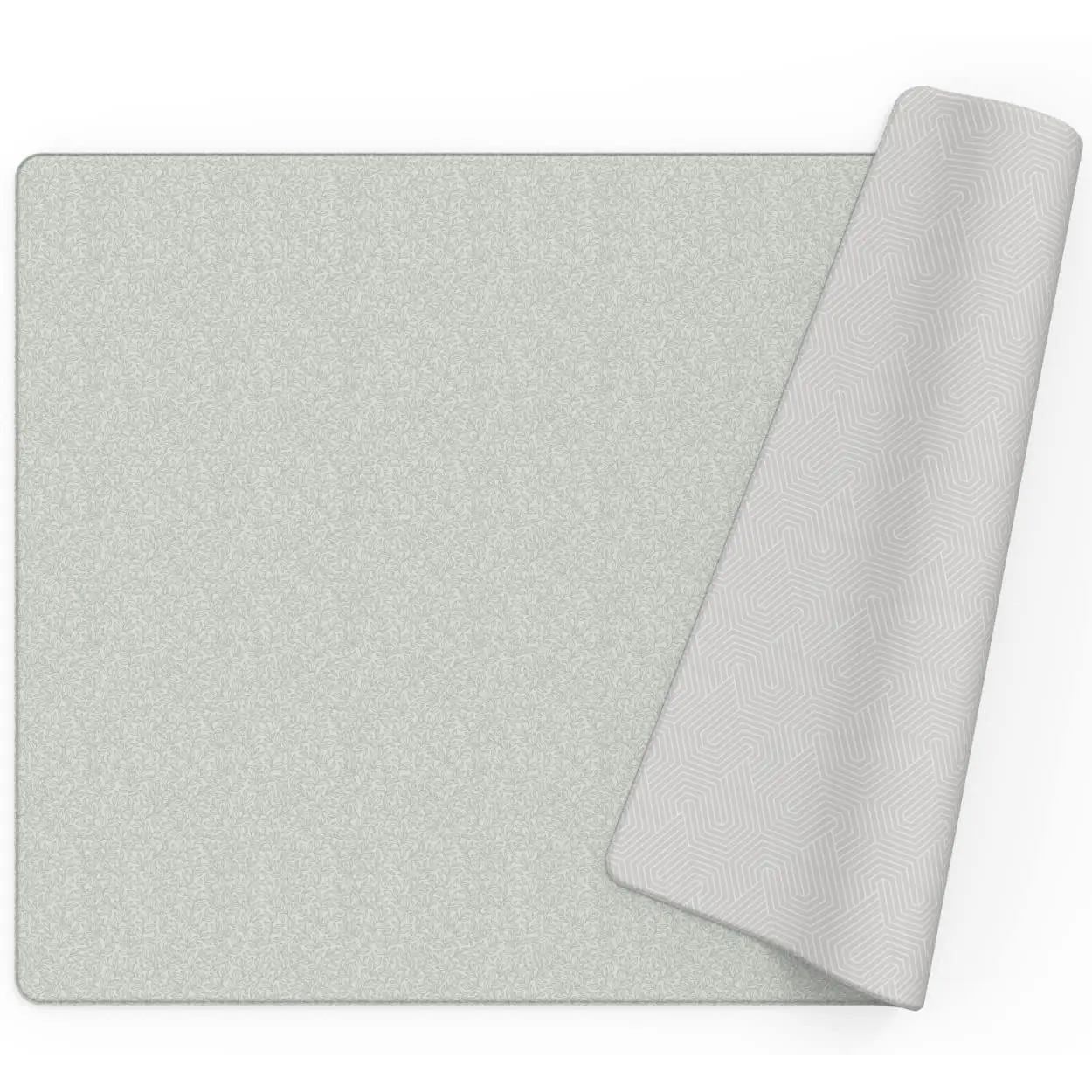 

Большой двусторонний водонепроницаемый игровой коврик 82x55 дюймов для младенцев, малышей и детей