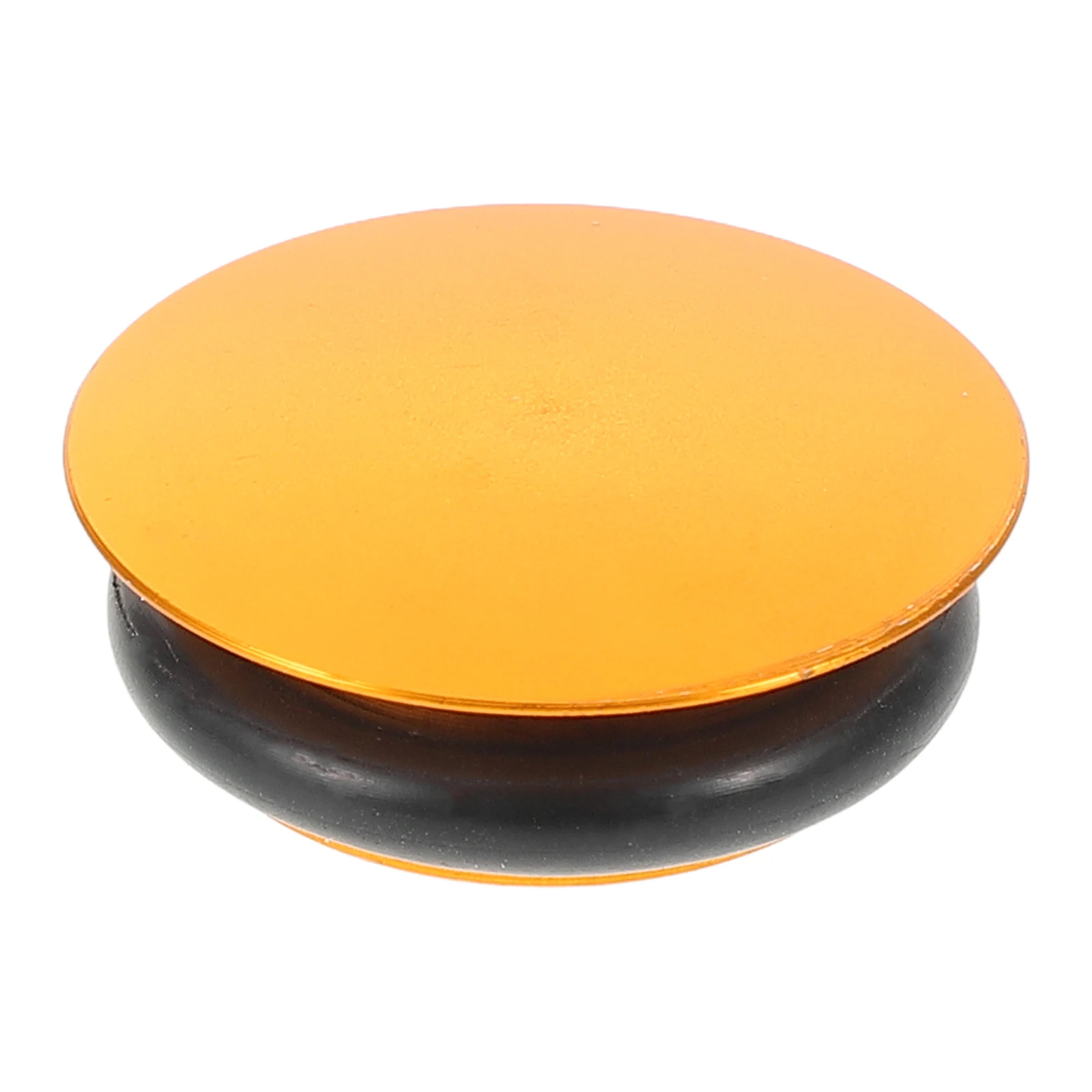 Bicycle Crankset Dust Cover Aluminum Alloy Chain-wheel Cap Orange Practical Bike Accessories Dust Proof Easy Installation