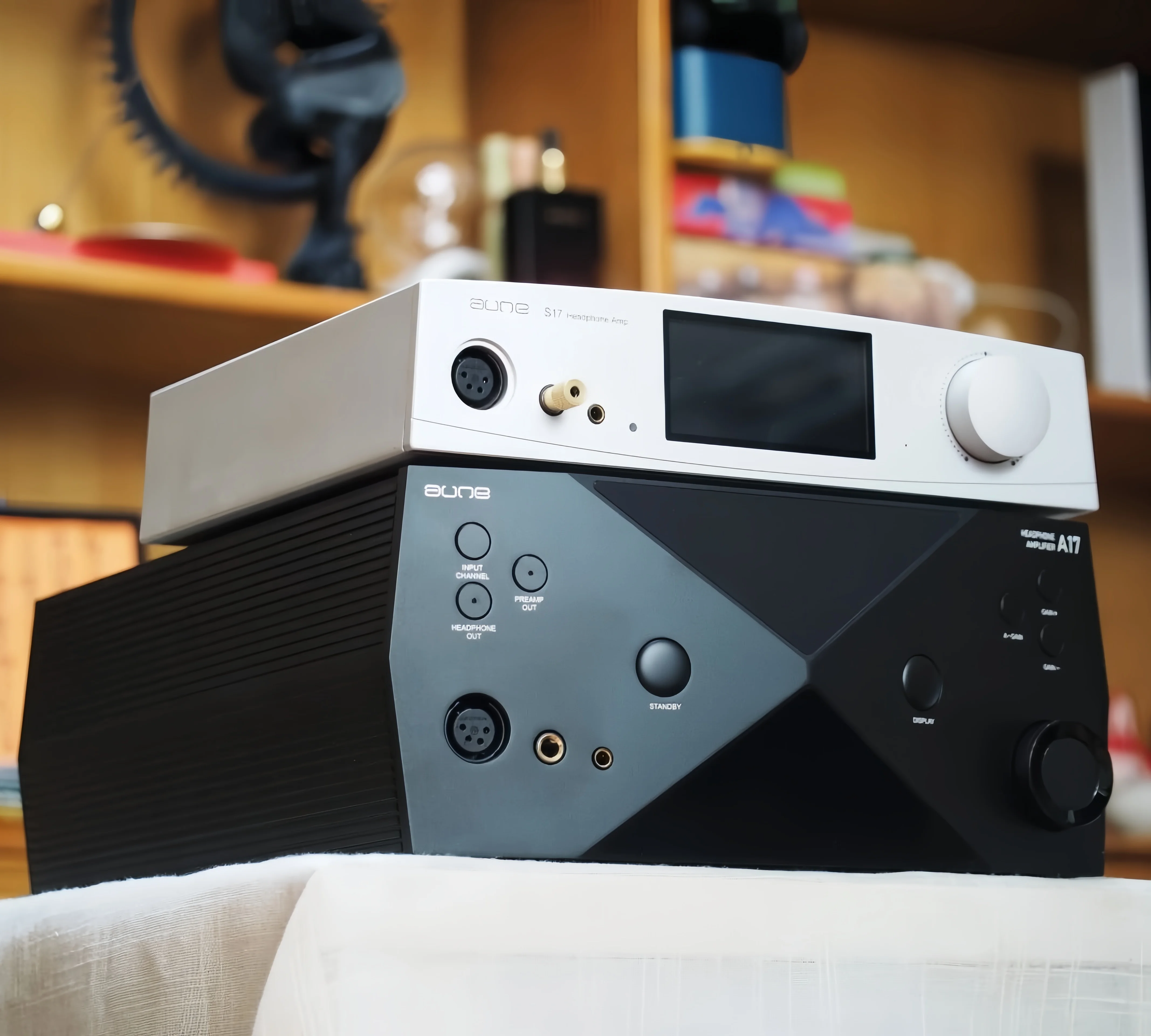 AUNE A17 Flagship Fully Discrete High-End Pure Class A Headphone Amplifier with R2R Precision Volume Control AMP