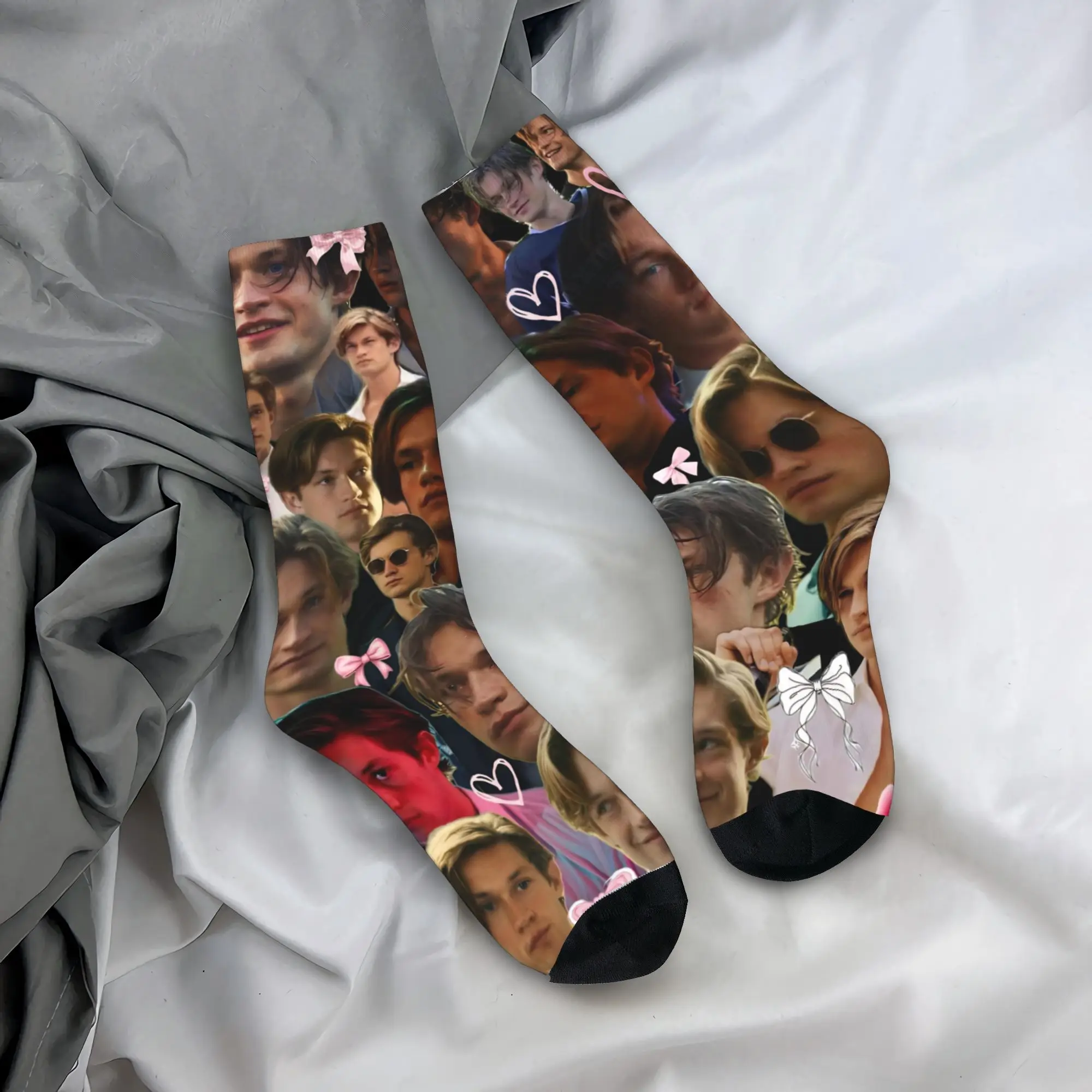 

Носки James Beaufort, противоскользящие чулки, мужские качественные уличные носки, весенние готические носки с графическим рисунком