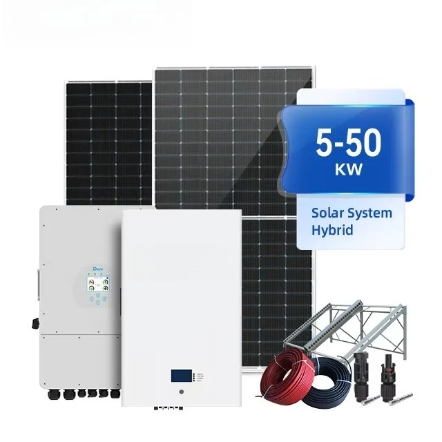Zdjęcie 3: System solarny domowy 10kW 20kW 30kW, panel fotowoltaiczny, system solarny off-grid, hybrydowy generator solarny trójfazowy z