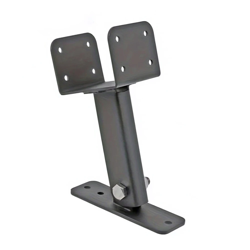 Adjustable Metal Gazebo Roof Uprights/Beam Brackets Adjustable Saddle Roof Riser Post And Beam Mount Kit Metal Beam Support