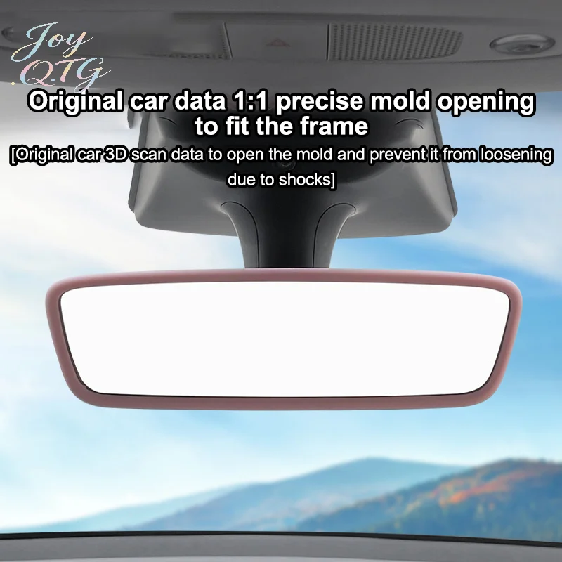 

Hot For Model 3 Y Highland Juniper 2019-2025 Silicone Rear View Mirror Protector Frame Center Console Rearview Cover