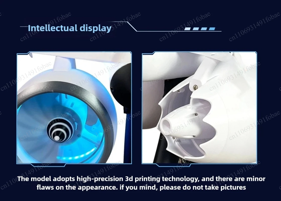 Creative Airplane Model Dual-head Spray USB Direct Plug-in Desk Fan for Bedroom Decor