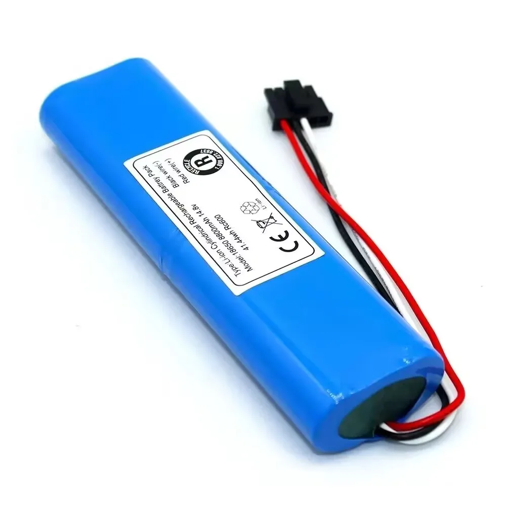 14.4V 6800mAh 18650 Lithium Ion Battery for Viomi V2 Pro V-RVCLM21B and Mi Vacuum Mop-P STYJ02YM Robot VacuumReplacement Battery