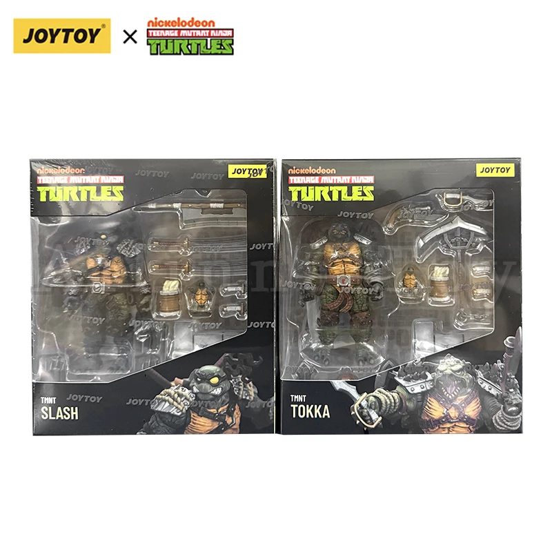 

JOYTOY 1/18 Action Figure Turtles Slash Tokka Anime Toy