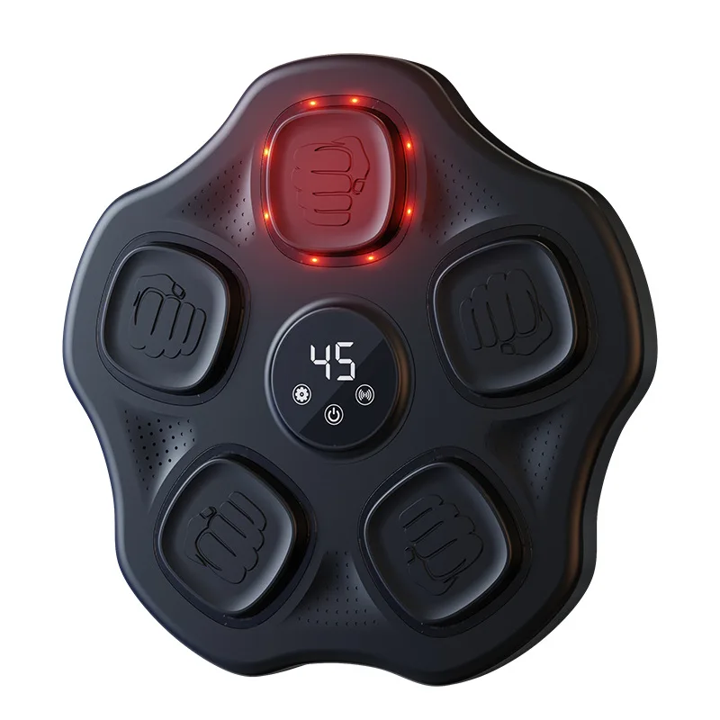 Smart Music Boxing Reaction Target Bluetooth Nail Free Installation Multifunctional Wall Mounted Home Fitness Training view 5