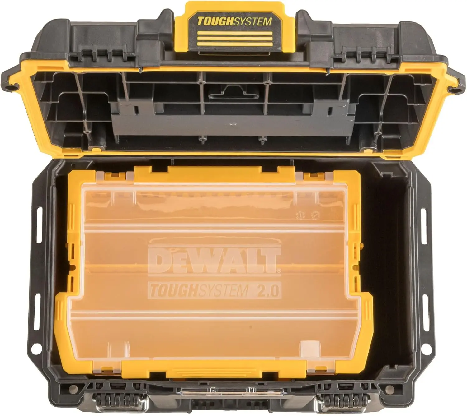 DEWALT TOUGHSYSTEM 2.0 Compact and Durable Deep Toolbox with Removable Dividers (DWST08035)