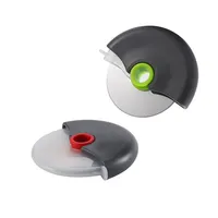 Pizza Cutter Wheel with Protective Blade Cover Pasta Slicer Round Pastry Cutting Knife