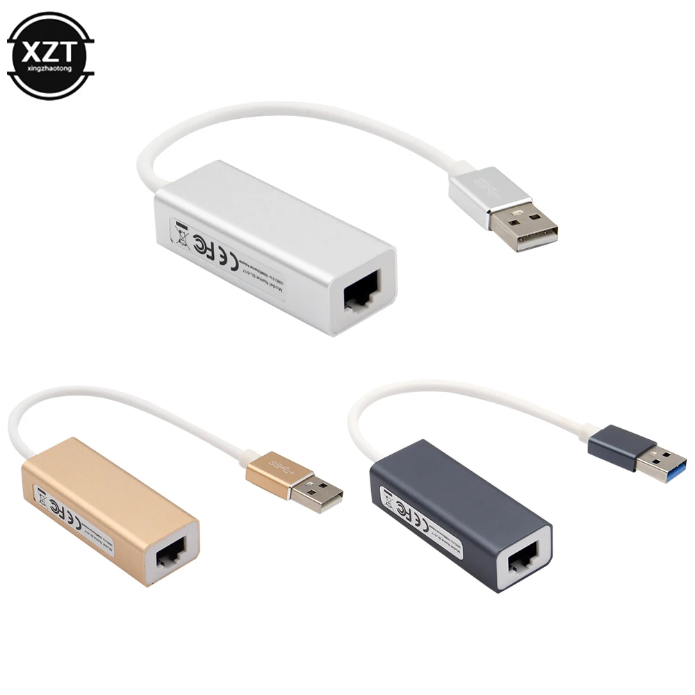 

USB Ethernet адаптер, сетевая карта, Бесплатный драйвер USB к RJ45, миллион LAN сетевой адаптер, переходник, кабель 100 Мбит/с для ПК, чип SR9900