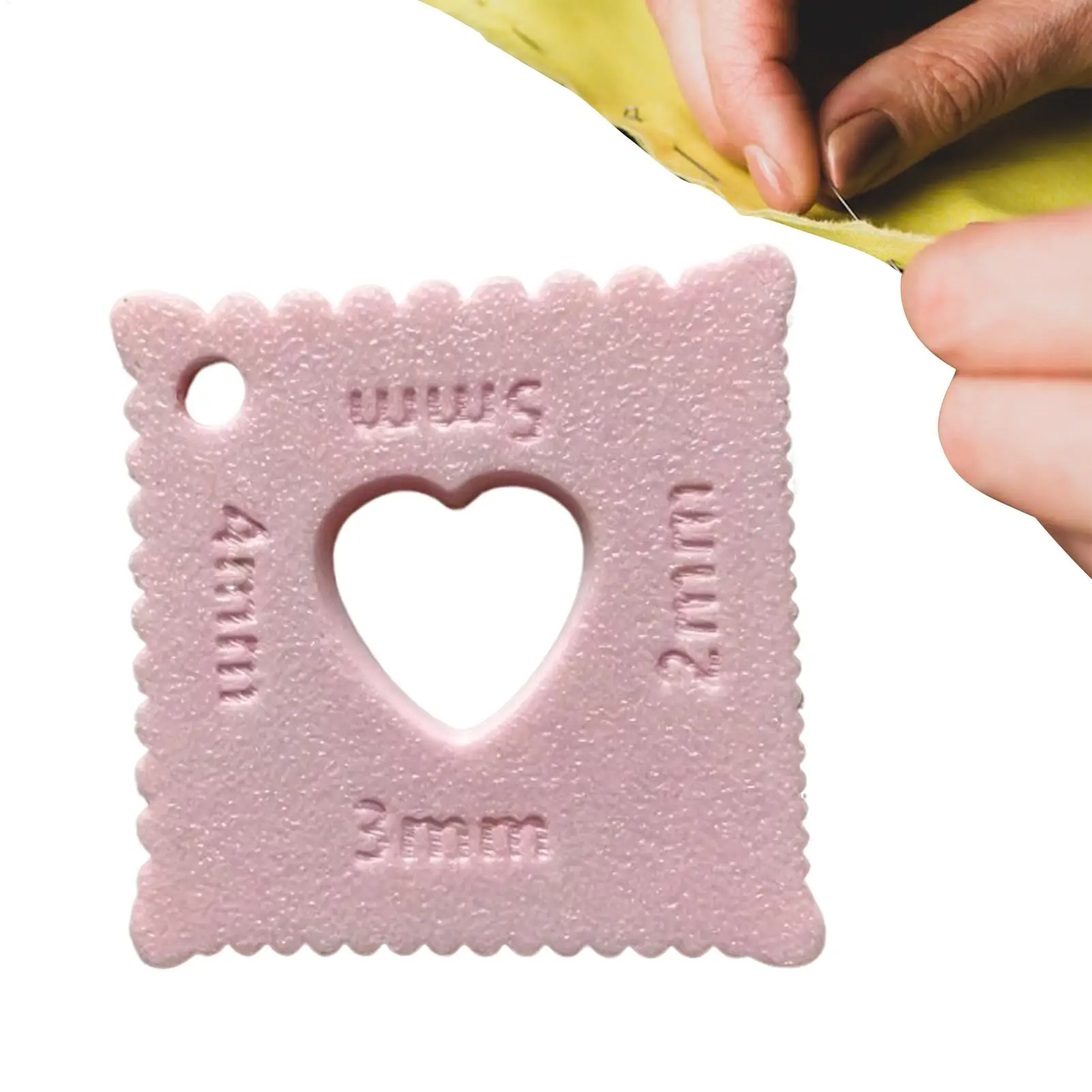 Sewing Machine Seam Guide 2/3/4/5mm Stitching Suture Spacing Template Ruler Quilting Template Guide for Embroidery Knitting