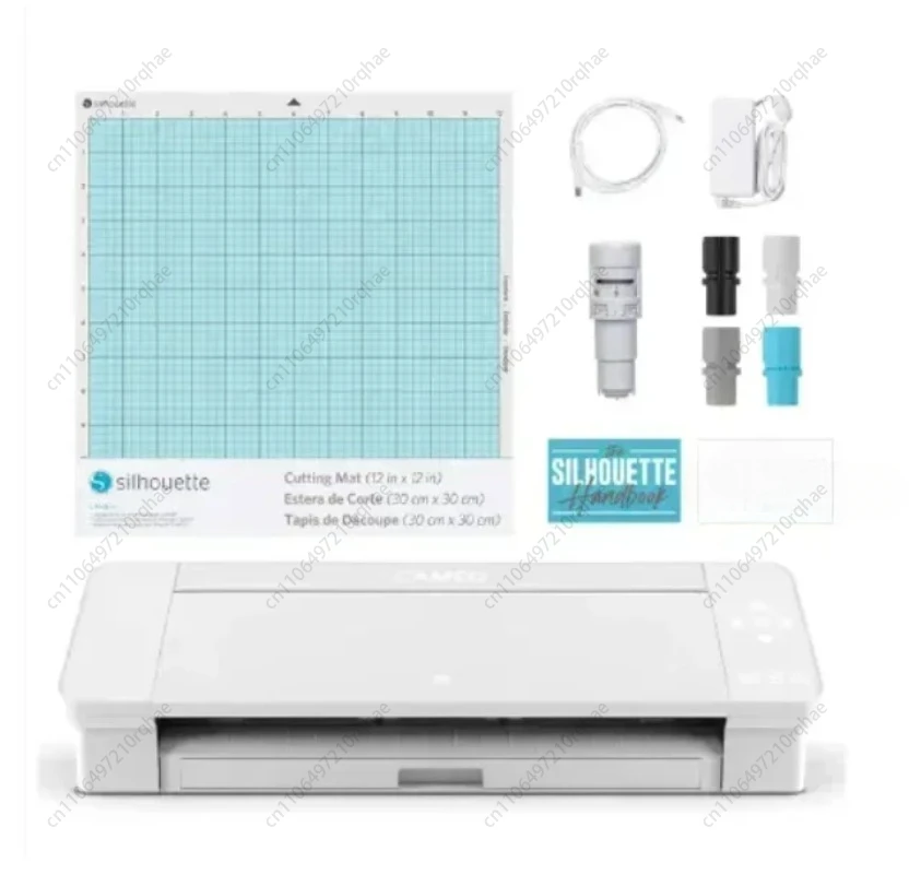

Станок для резки Cameo 4 с Bluetooth, ковриком 12x12, Autoblade 2, 100 дизайнов и программное обеспечение — белый