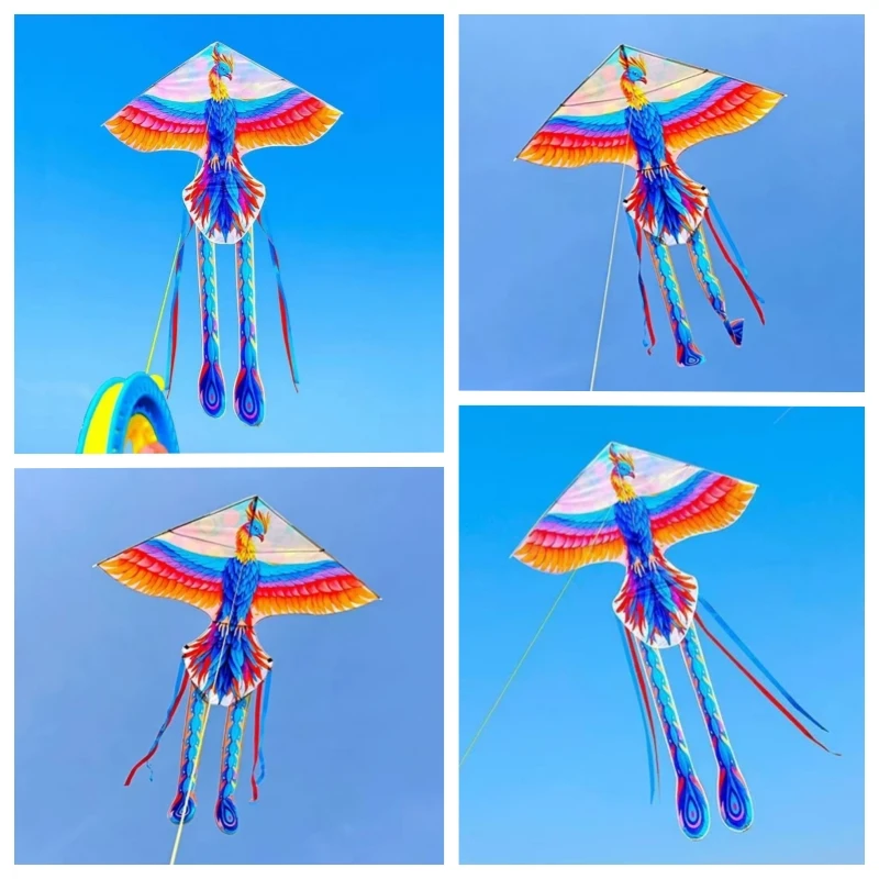 free shipping phoenix kites flying for adults kites line professional wind kites factory kitesurf Hand sanitizer flying bird toy