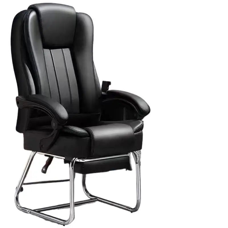 

Adjustable back chair lunch break recliner computer reclining massage large angle office