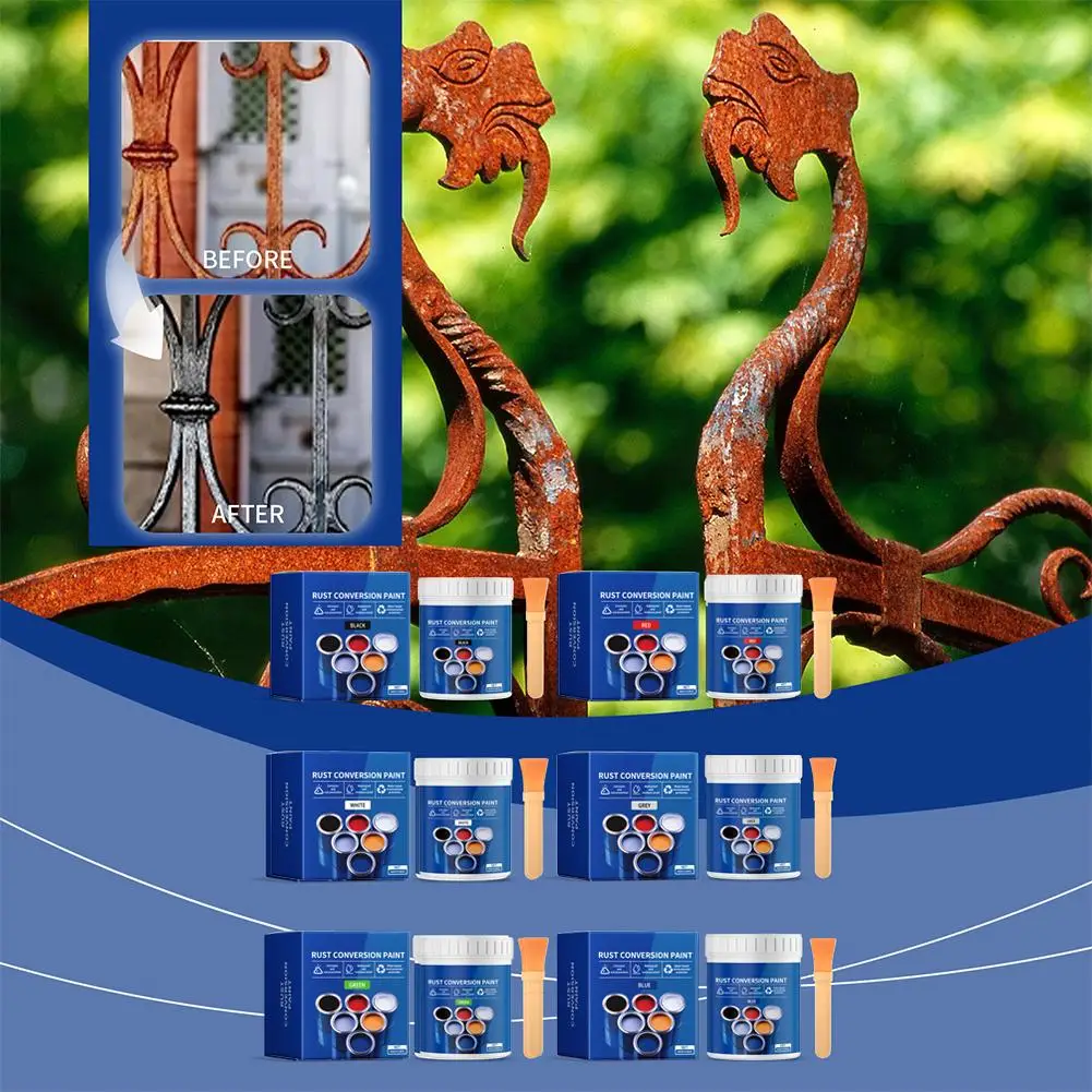 

Краска для преобразования ржавчины, бытовая антикоррозийная краска, защита цвета на водной основе, нержавеющая смена сада, износостойкость Landsc C4C5