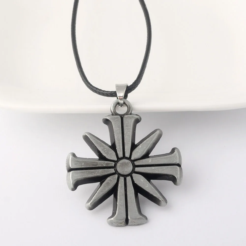 سلسلة مفاتيح Far Cry Farcy Eden's Gate Pendant Key Chain للنساء والرجال هدية مجوهرات كيرينغ
