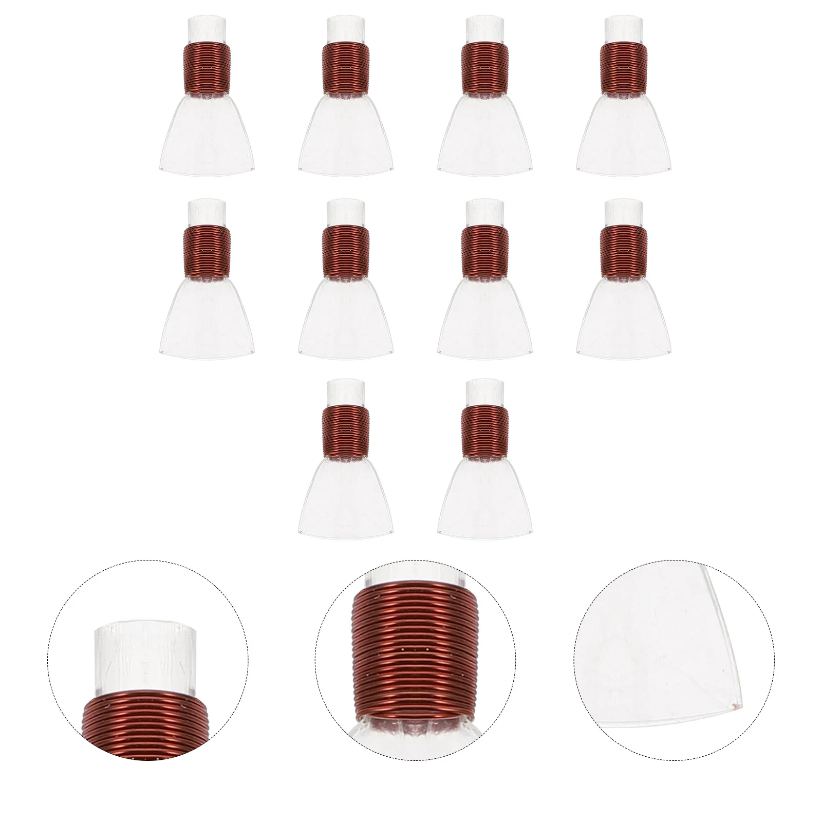 

10Pcs Suona Plastic Reed Lightweight Durable Portable Suona Accessories Instrument Parts Repair-Free for Performance Use