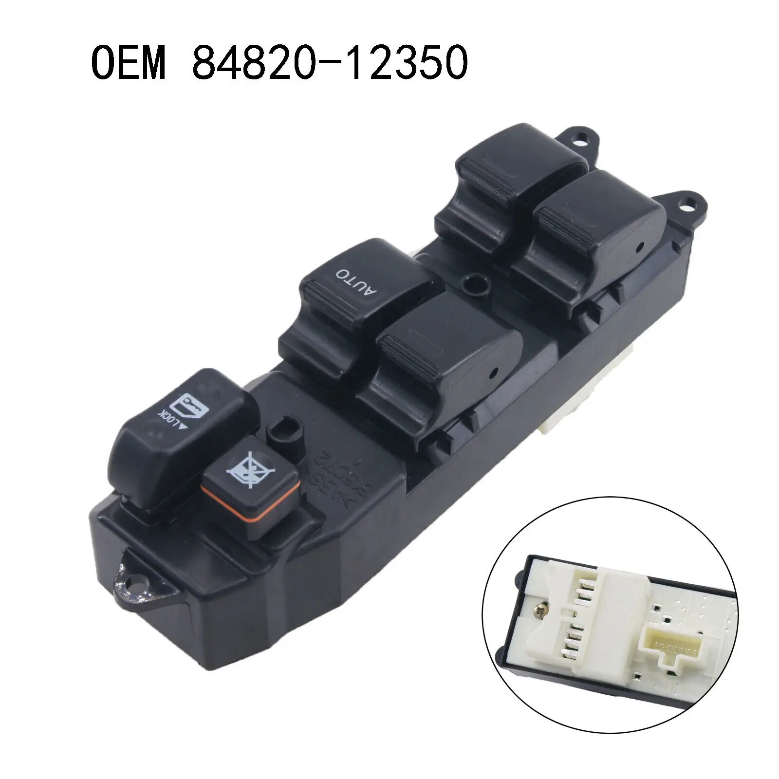 

High quality 84820-12350 New Master Window Control Switch RHD for Toyota Corolla AE110 BLACK 1997-2002 84820-13030 FREE SHIPPING