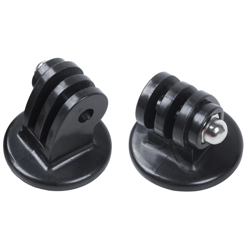 黒の三脚マウントアダプター,2個,gopro Hero 4 3 2 1および1セット,GoPro Hero 4/3用カムコーダーケース