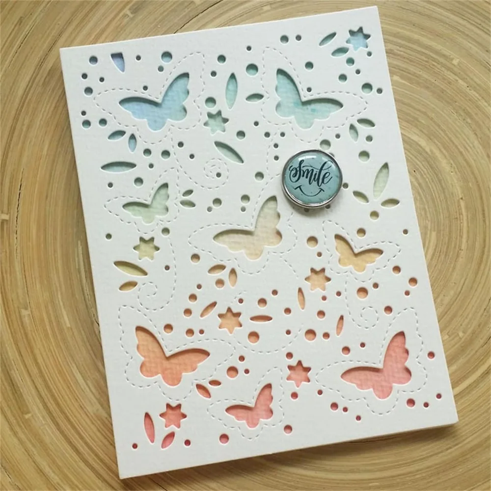 3pcs/set Butterfly Plates Metal Cutting Dies For DIY Card Making Scrapbooking Photo Album Crafting Supplies Template Decoration