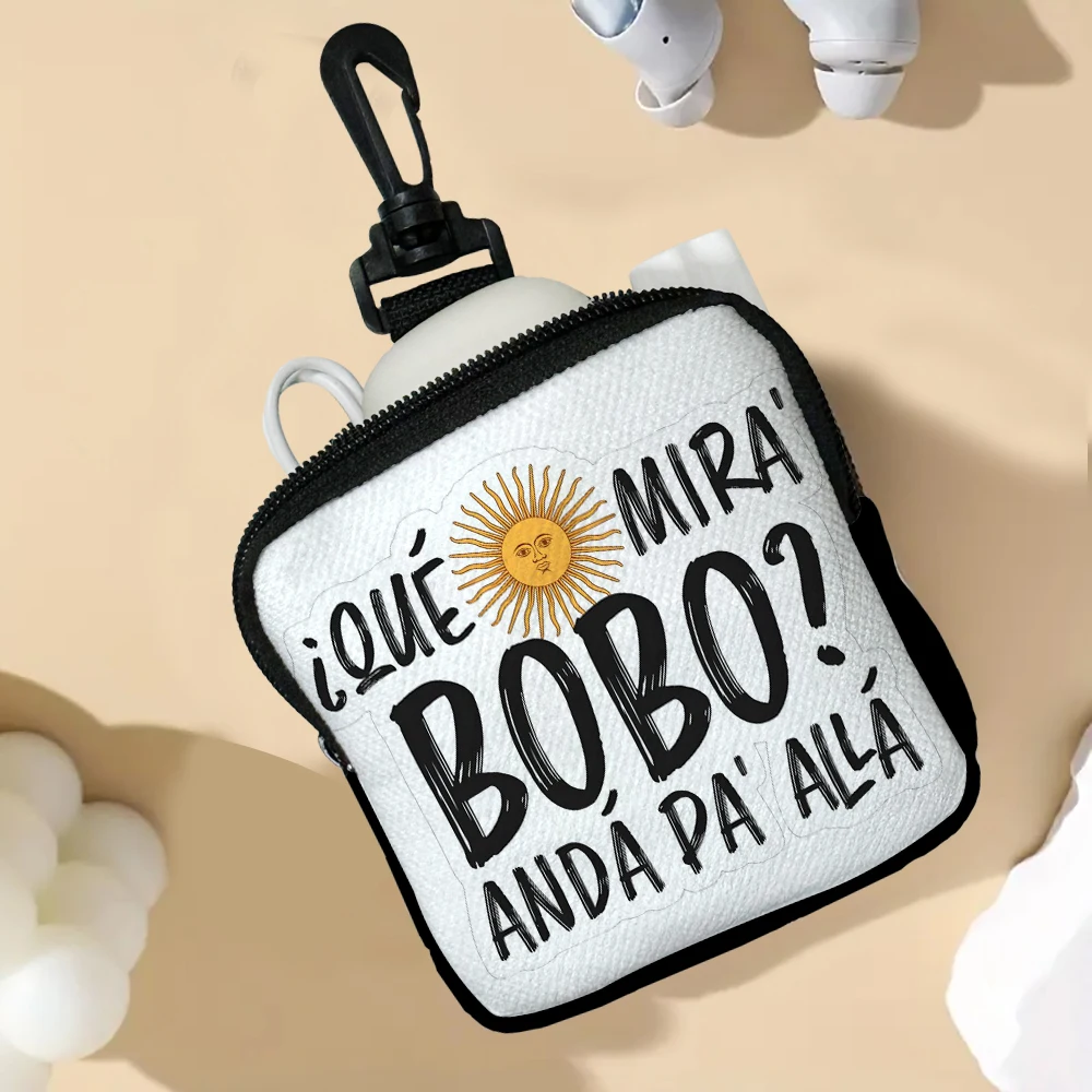 

Que Miras Bobo Portable Women Coin Bag Money Purse Id Card Holder Wallet Case Zipper Key Storage Pouch Mini Key Bag 5.23