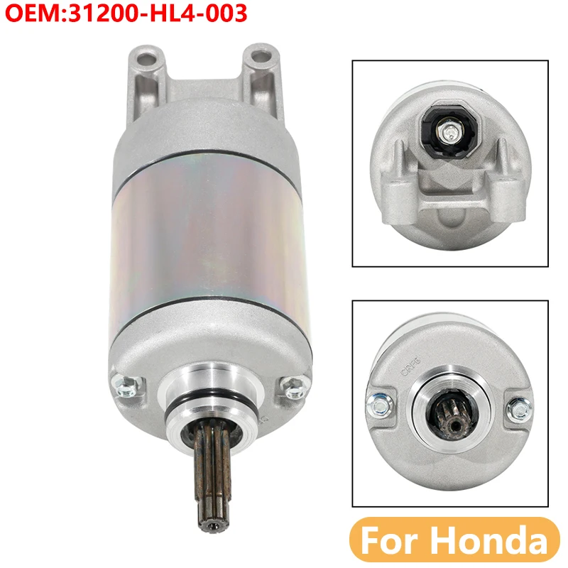 

OEM:31200-HL4-003 Motorcycle Starter Motor For Honda SXS1000 M3 Pioneer 1000 M5 Pioneer 1000 M6 Pioneer 1000 Talon 1000R