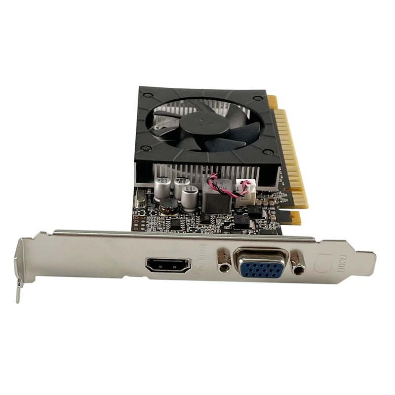 Scheda grafica Top-GT705 da 1 GB GDDR3 64BIT 810 Mhz PCIE 2.0 - Scheda video VGA compatibile per scheda madre colorata ASUS