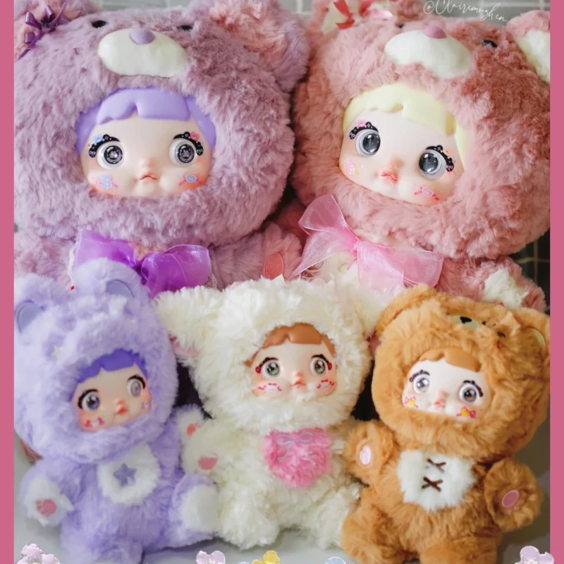 

New Genuine 400% Nommi Blind Box Nommi Goodnight Bear Series Vinyl Nommi Doll Room Decoration Collection Doll Mystery Box Gift