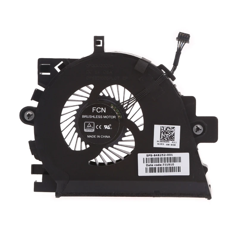 High Speed CPU GPU Cooler Fan Cooling Heatsink for HP ZBook 15G3 Radiator Laptop