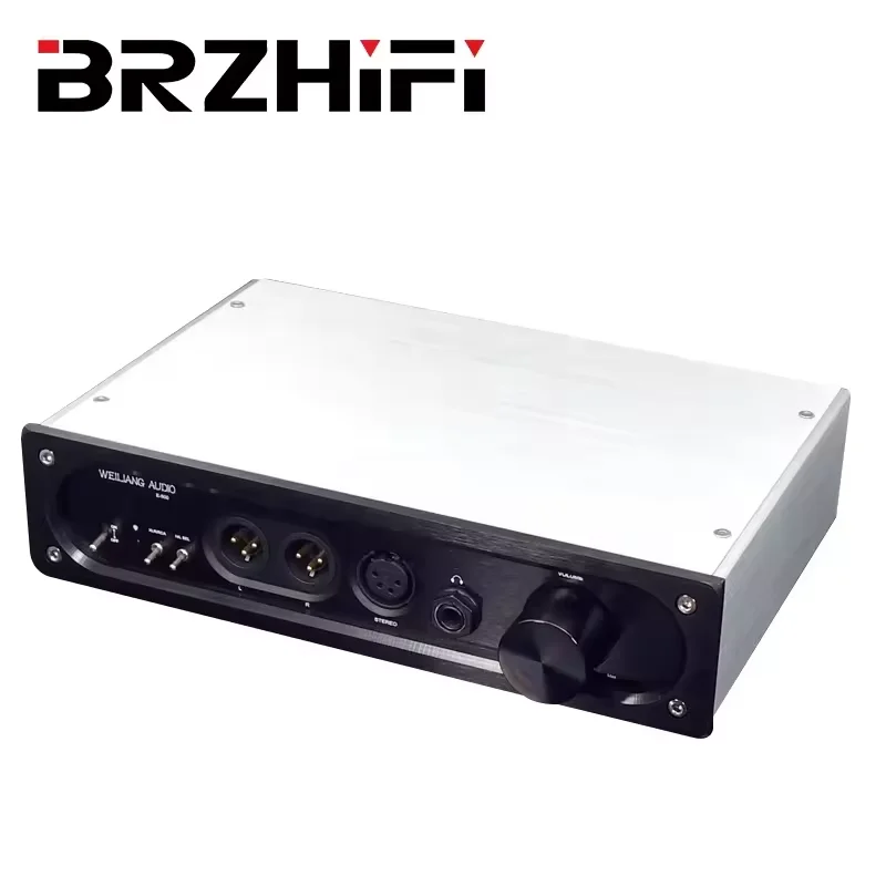 

BRZHIFI E600 двухъядерный полностью сбалансированный стерео аудио предусилитель с низким уровнем искажений наушники для меломанов Amp Hifi усилитель для наушников