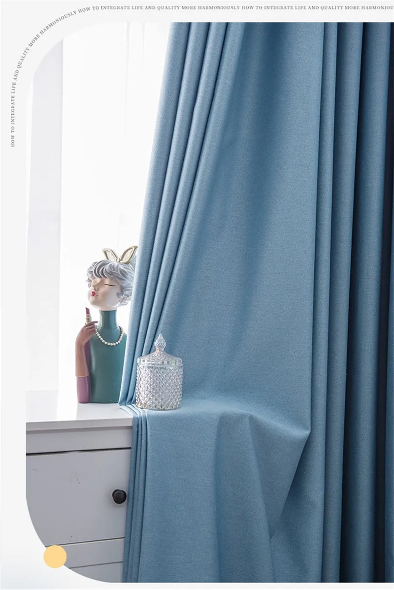 310 cm Höhe 75–90 % Verdunkelungsvorhänge für Wohnzimmer, einfarbig, passender Klang, reduziert Beige, Schlafzimmervorhänge nach Maß – Detail 24