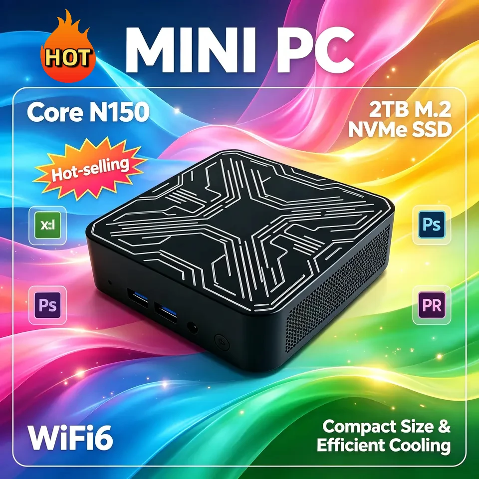 Ddr4 16Gb - Intel N150 2026, Komputer Desktop Portabel
