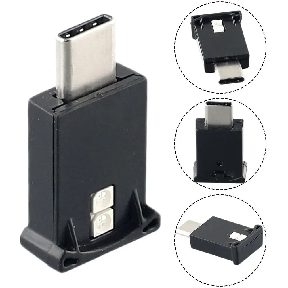 مصغرة USB-C نوع-C LED أضواء ليلية سيارة الداخلية جو مصباح سيارة الداخلية ضوء النيون جو المحيطة المصباح الكهربي ديكور