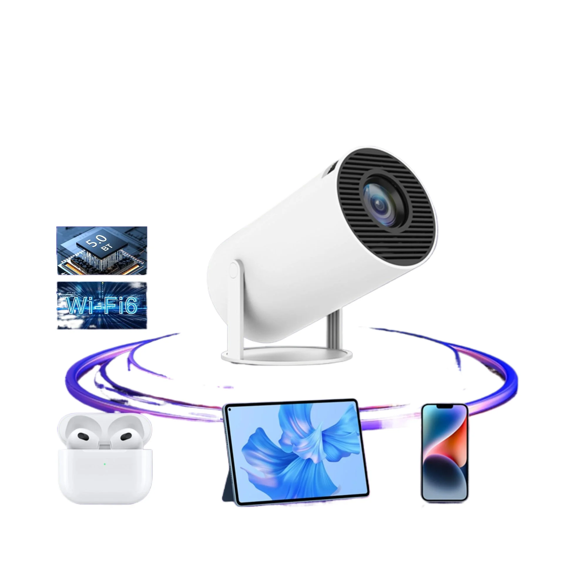 Straight projector, intelligent, ultra-high definition, fast focusing, rich colors