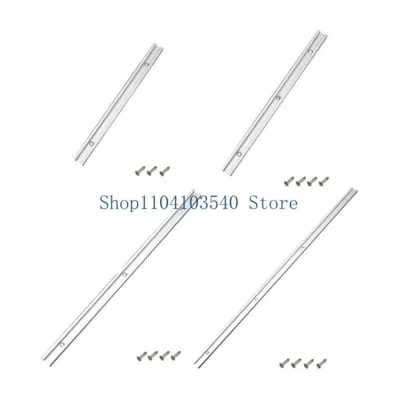 02dc Toolworking Tool Strumento in alluminio Miter Traccia T-track T-Track T-slot per tavolo tavolo