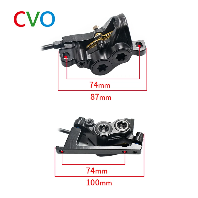 CVO accessori moto freno freno a disco idraulico bicicletta freno a disco pistone olio freno universale durevole qualità Assurancr