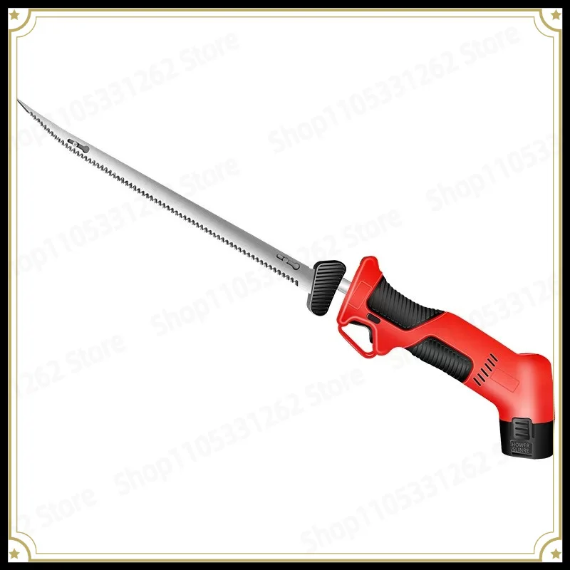 New Lithium-Ion Electric Slicer Knife Outdoor Electric Fish Cutter With Non-Slip Grip Handle Stainless Steel Blade