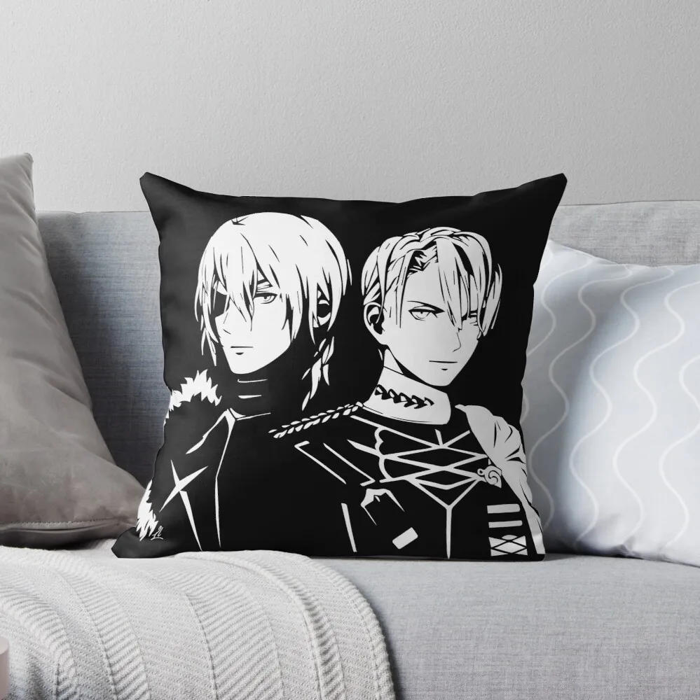 

Dimitri Fire Emblem Three Houses - Pre & Post Time Skip Throw Pillow pillows aesthetic decorative cushion