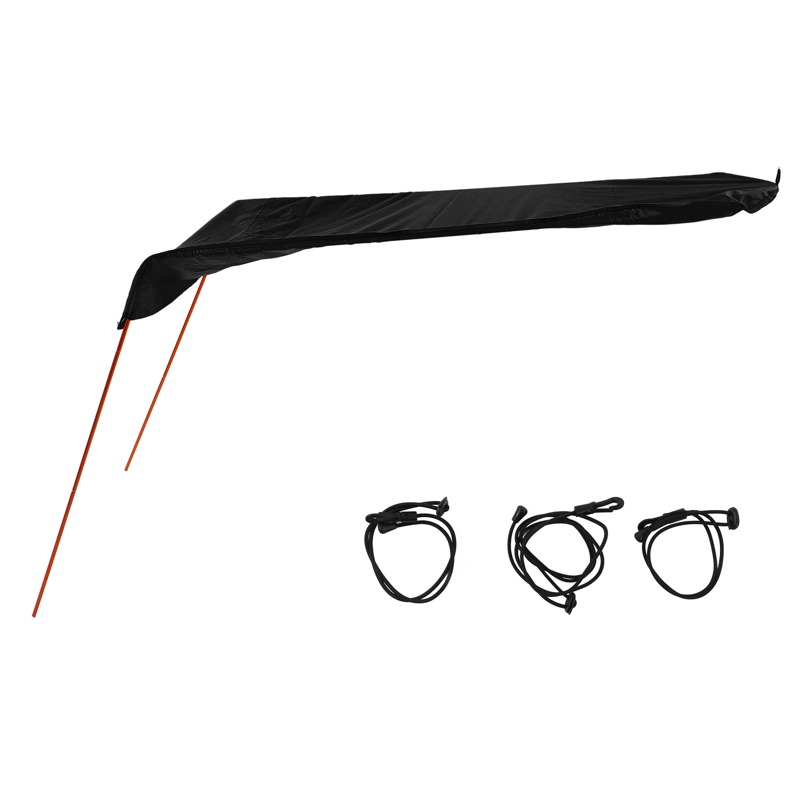 مظلة كاياك للشمس مقاومة للماء من قماش أكسفورد قابلة للطي وسهلة التركيب ومظلة كاياك محمولة مثالية لزورق القارب