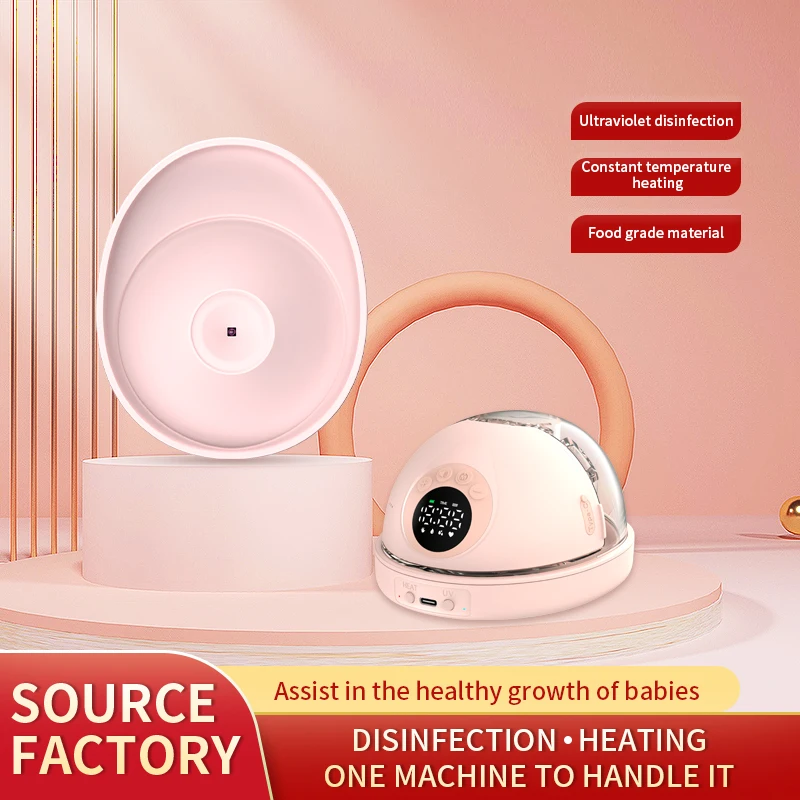 Tragbare elektrische Milchpumpe, Milchstandmonitor, freihändig, tragbare Milchpumpe, Staubschutz, Vier-Modus, Anti-Rückfluss-Design