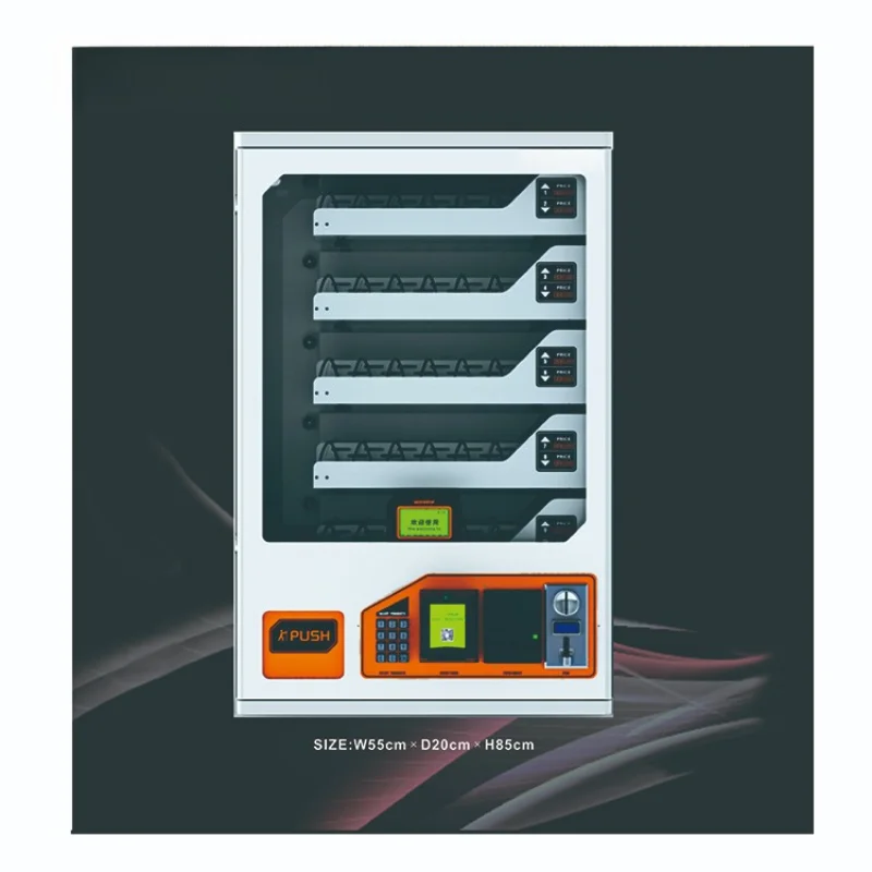 

China Factory Direct Cheap Small Mini Automatic Snack Wall Mounted Vending Machine for False Lashes