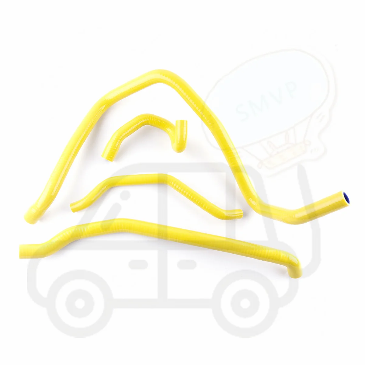 

For Can-Am Outlander 800 Max XT 2006 2007 2008 TURBO ATV Upper and Lower SILICONE RADIATOR COOLANT HOSES TUBES SET 4PCS 3PLY