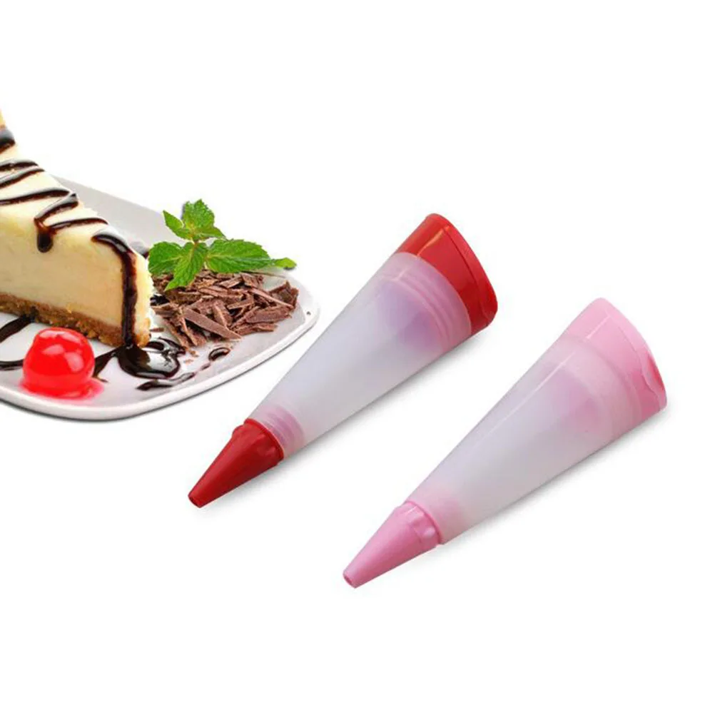

Cake Decorating Pen Food DIY Tool R om Color Writing Chocolate Squeezing Cream Baking Set Sillicone Pastry Pen