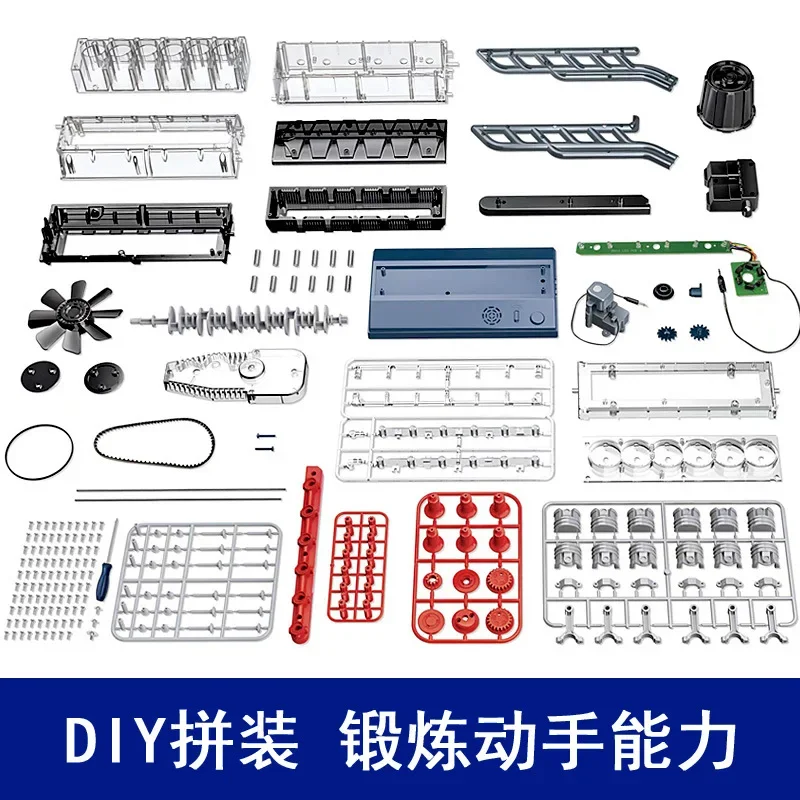 Model DIY assembles, can be started, scientific experiment educational toy 10 years old