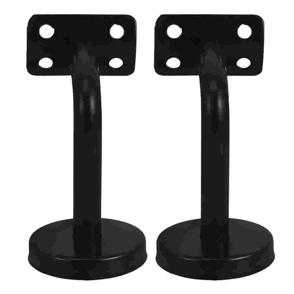 2pcs Stainless Steel Stair Handrail Holder with Solid Bracket and Easy to Install Stainless Steel Stair Support Handrail Bracket